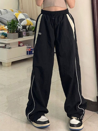 Striped Baggy Pants