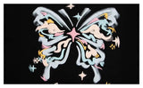 Loose Butterfly Print Oversized T-shirt