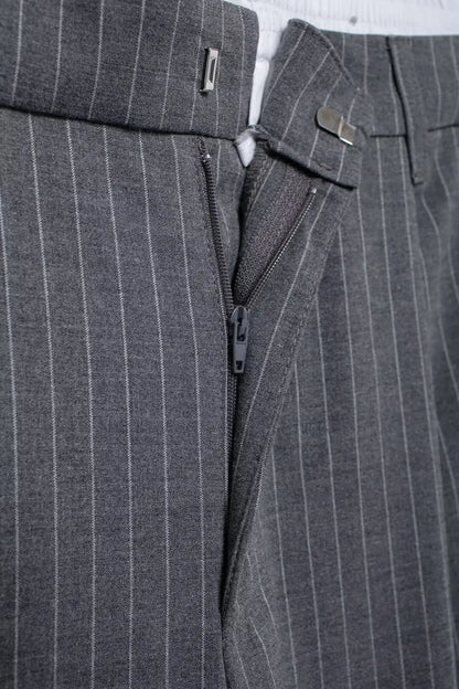 Striped High Waist Wide Leg Pants