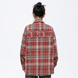 Loose Plaid Shirt