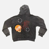 Quirky Gothic Eyeball Pattern Loose Sweatshirt