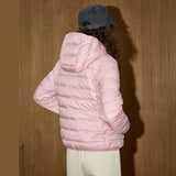 Ultra Warm Reversible Down Hooded Puffer Jacket