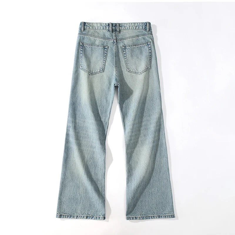 Light Blue Flared Bootcut Jeans