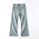 Light Blue Flared Bootcut Jeans
