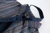Women's Necktie Striped Shirt
