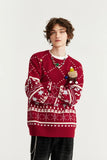 Christmas Knitted Snow Sweater