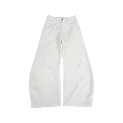 Durable Slim Fit Chic White Cool Pants