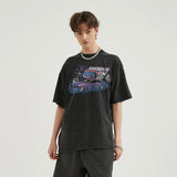 Y2k Loose Higher Speed Racing Club T-shirt