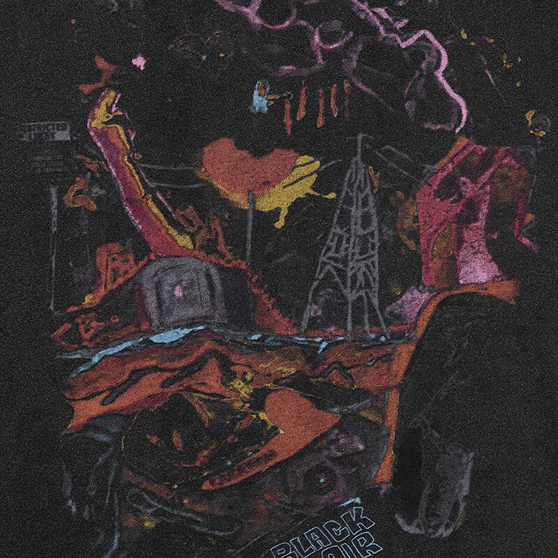 Chaos Oversized Crewneck T-shirt