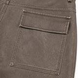 Big Pocket Patchwork Vintage Loose Shorts