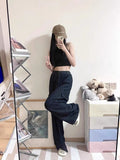 Denim Blue Cargo Pants