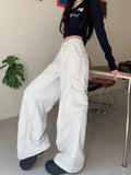 Women's Modern Wide-Leg Cargo Pants
