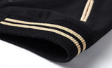 Embroidered Patchwork Woolen Baseball Varsity Jacket