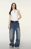 Women's Washed Solid Tank Top