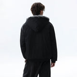 Stylish Long-lasting Faux Fur Hooded Jacket