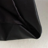 Trendy European Style Classic Suit Leather Coat