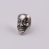 Retro V Vendetta Anonymous Mask Earrings