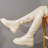 Chunky Heel Over the Knee Boot