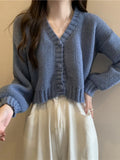 Soft Girl Knitted Button-Up Sweater