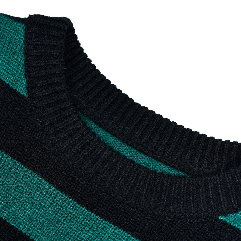 Striped Knitted Sweater