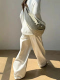 Utility Vibe High Waist Loose Straight Leg Jeans