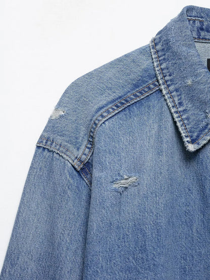 Retro Casual Versatile Denim Jacket