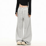 Trendy Pearl Decoration Hip Hop Sweatpants