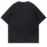 Oversized Cozy Grunge Graphic Printed T-Shirt