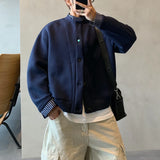 Trendy Fake Two-Piece Open Front Sweatshirt