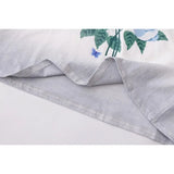 Loose Casual Chic Blue Rose T-Shirt