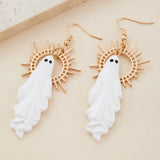 Unique Halloween Ghost Pendant Earrings