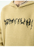 Y2K Gothic Scorpion Back Hoodie