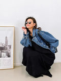 Vintage Blue Korean Design Denim Jacket