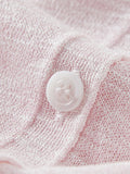 Women Classic Retro Soft Bamboo Linen Knitted Cardigan