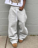 Camo Embroidered Jogging Sweatpants Pants