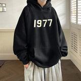 Men's Autumn Printed Loose Hoodie