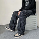 Patchwork Textured Pants