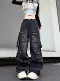 Baggy Vintage Y2K High Waist Cargo Pants