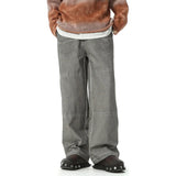 Vintage Wash Cotton Cargo Pants