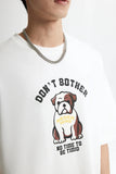 Dog Print Vintage T-Shirt