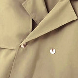 Temperament Workwear Style Windbreaker Jacket