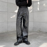 Essential Versatile Performance PU Leather Pants