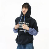 Motivational Quote Extra Sleeve Hoodie