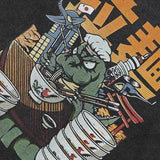 Oversize Funny Monster Noodle Cartoon T-Shirt