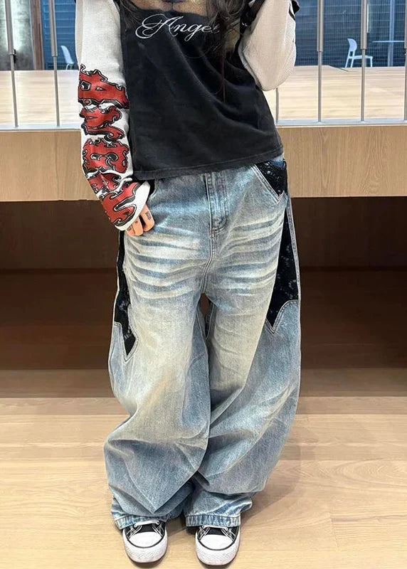 Y2K Grunge Cyber Punk Denim Jeans