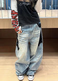 Y2K Grunge Cyber Punk Denim Jeans