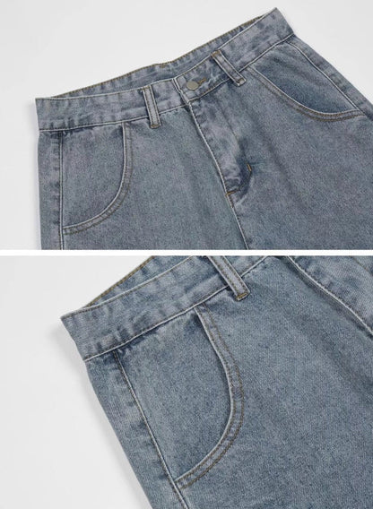 Cross Baggy Jeans