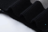 Turbo Drive Gray Star Sweater