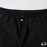 Summer Contrast Paneled Elastic Waist Pants