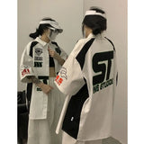 Women Vintage American Style Motorcycle Shirt